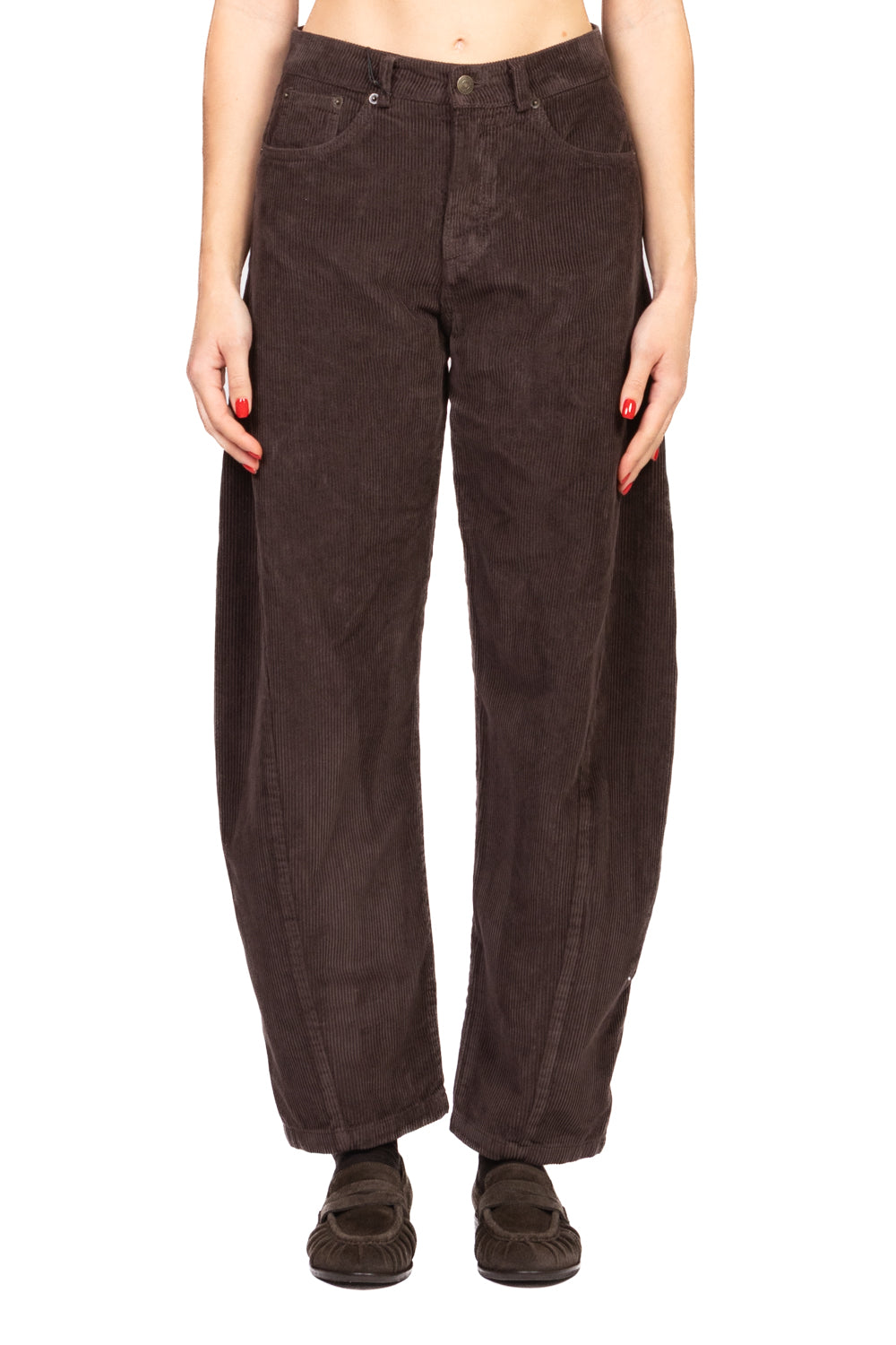 Tensione In - Pantalone balloon velluto coste Art. W25PB23