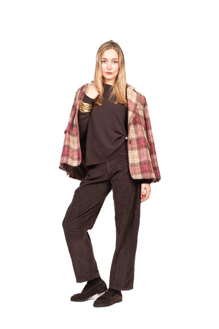 Tensione In - Pantalone balloon velluto coste Art. W25PB23