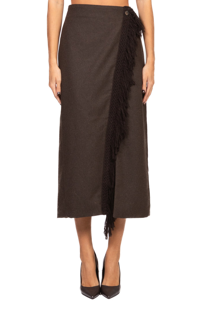 Tensione In - Gonna portafoglio con frange Art. 38068