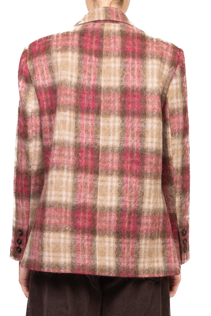 Tensione In - Giacca cappotto check Art. 26B1581