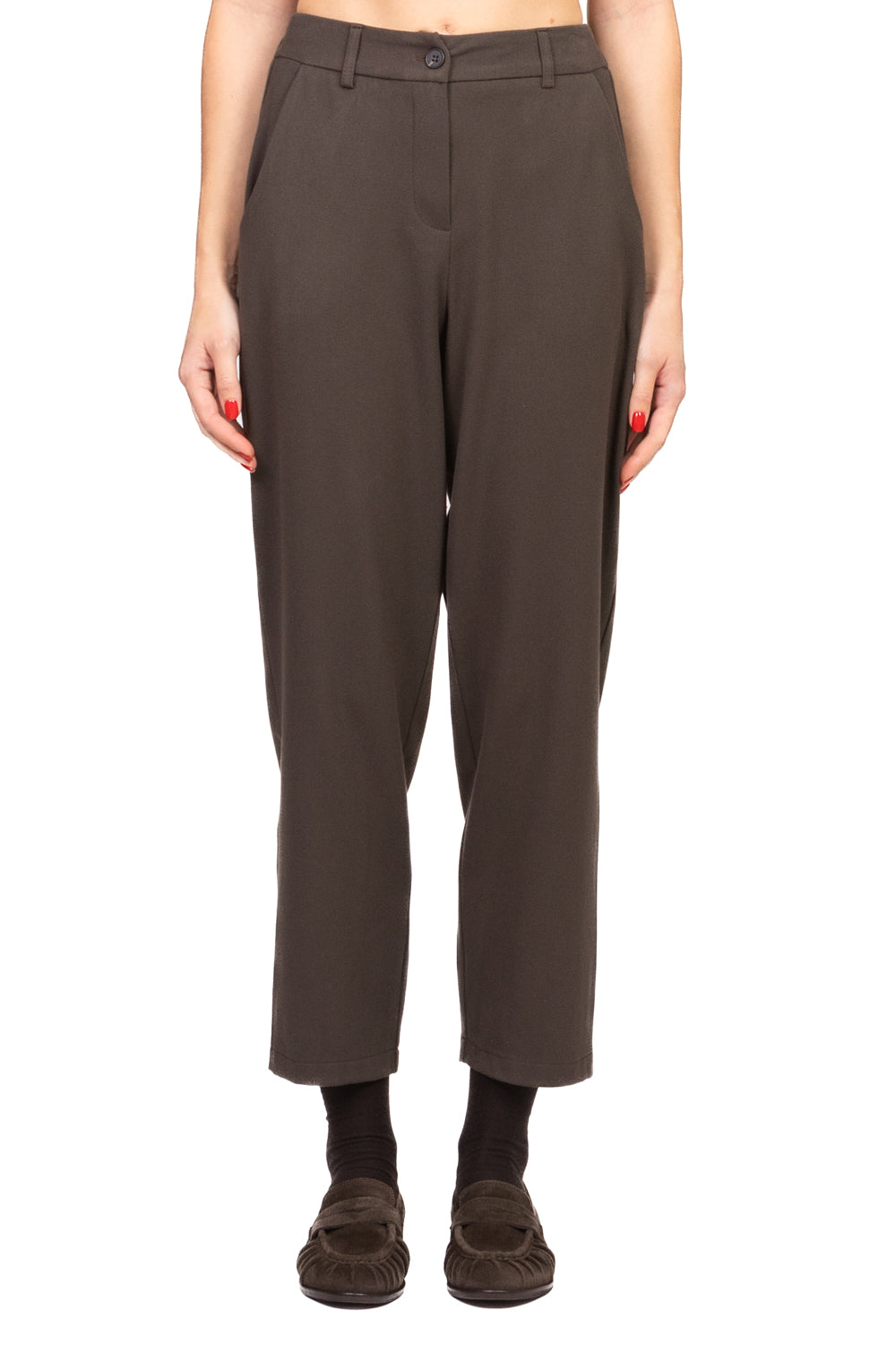 Tensione In - Pantalone carrot flanella Art. 26P1576