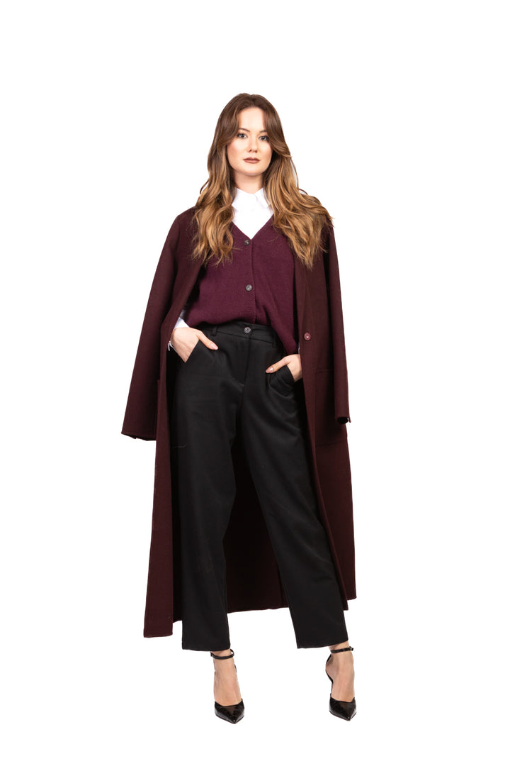 Tensione In - Gilet scollo a v con bottoni Art. D80014