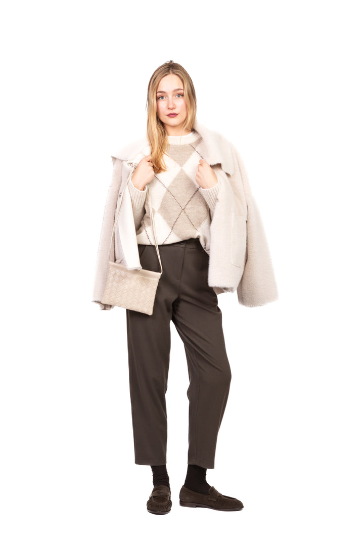 Tensione In - Maglia girocollo rombi Art. W5HMJ78A359