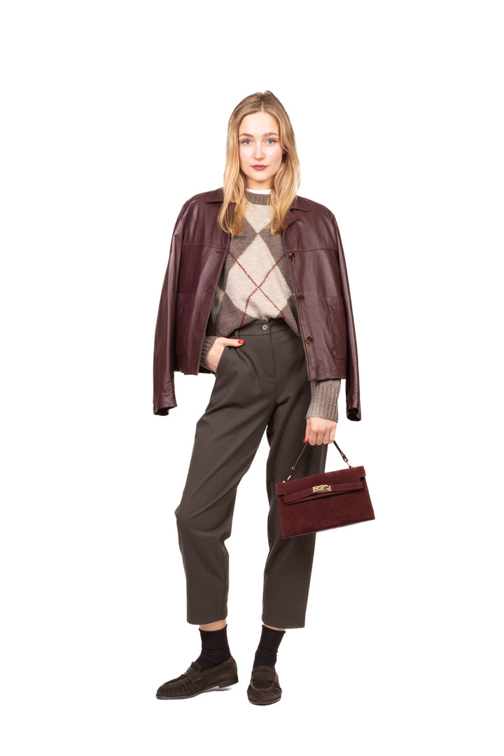 Tensione In - Maglia girocollo rombi Art. W5HMJ78A359