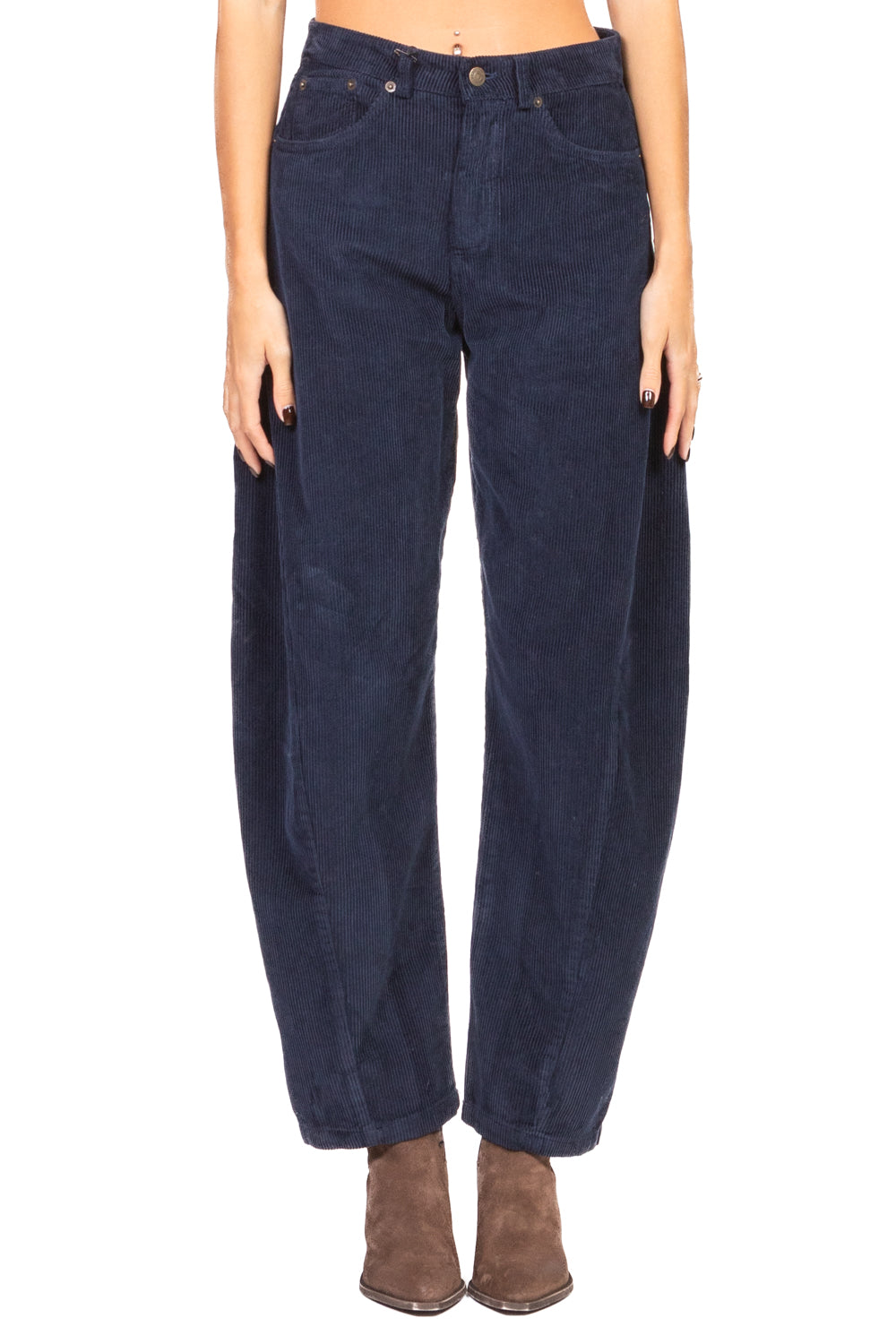 Tensione In - Pantalone balloon velluto coste Art. W25PB23