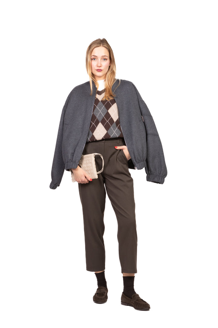 Tensione In - Maglia rombi scollo v Art. D82036