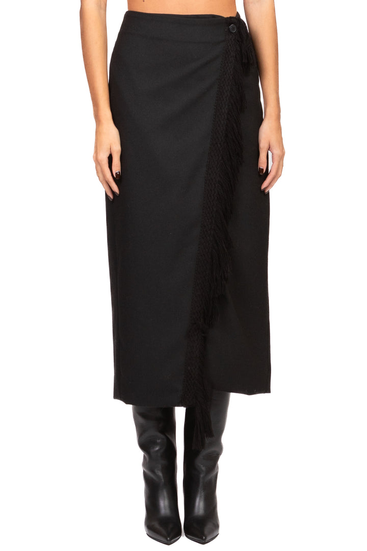 Tensione In - Gonna portafoglio con frange Art. 38068