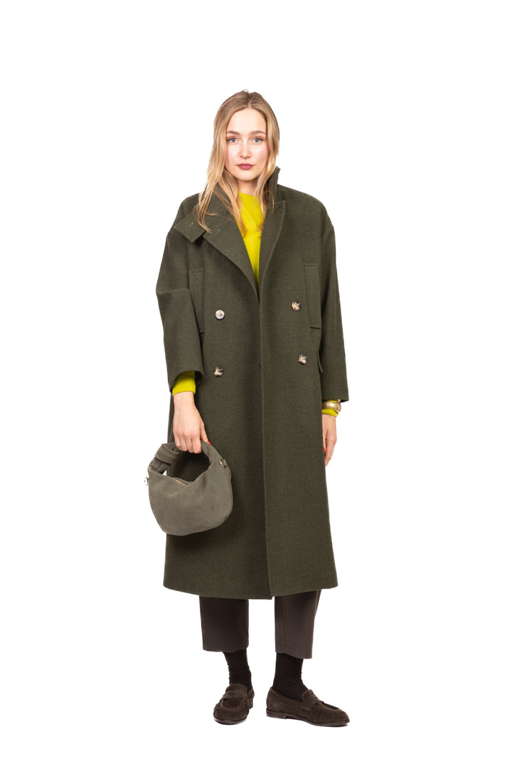 Vicolo - Cappotto lungo con colletto Art. TF1795