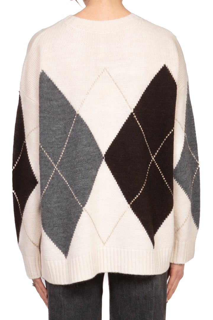 Tensione In - Maglia rombi filo lurex Art. D81292