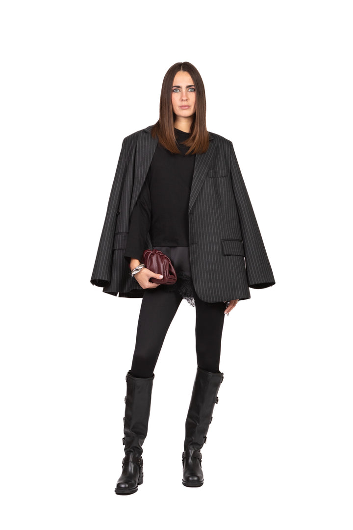 Tensione In - T-shirt manica lunga con pizzo Art. FW250098