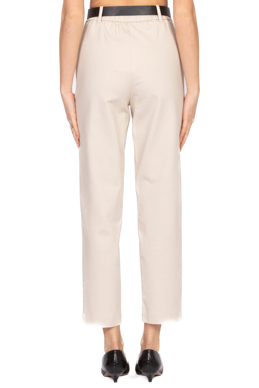 Tensione In - Pantalone carrot in punto milano Art. 26P1202