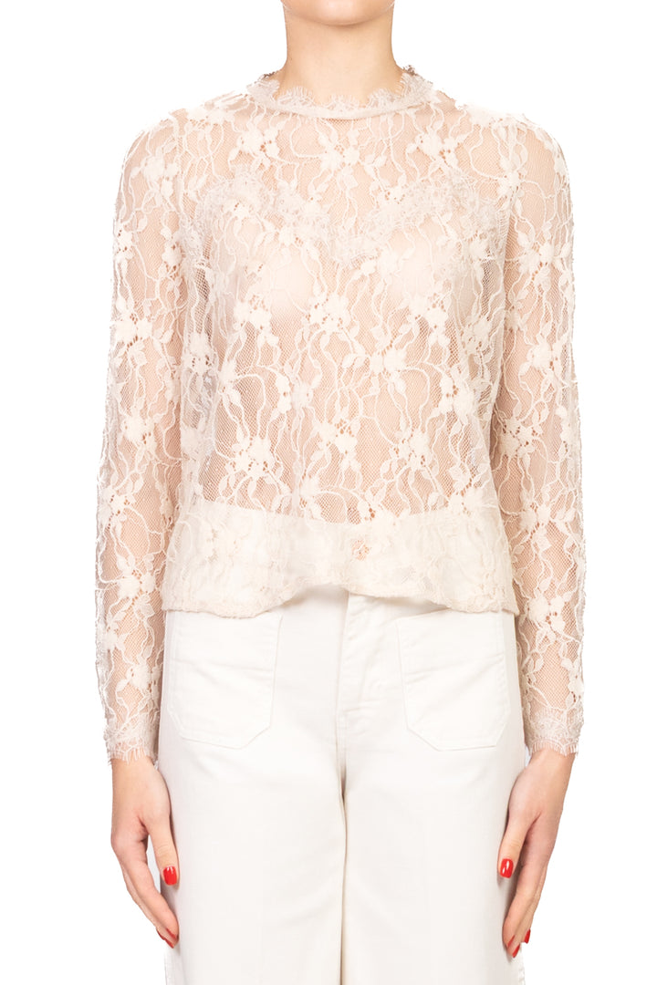 Tensione In - Blusa in pizzo Art. W25CC18