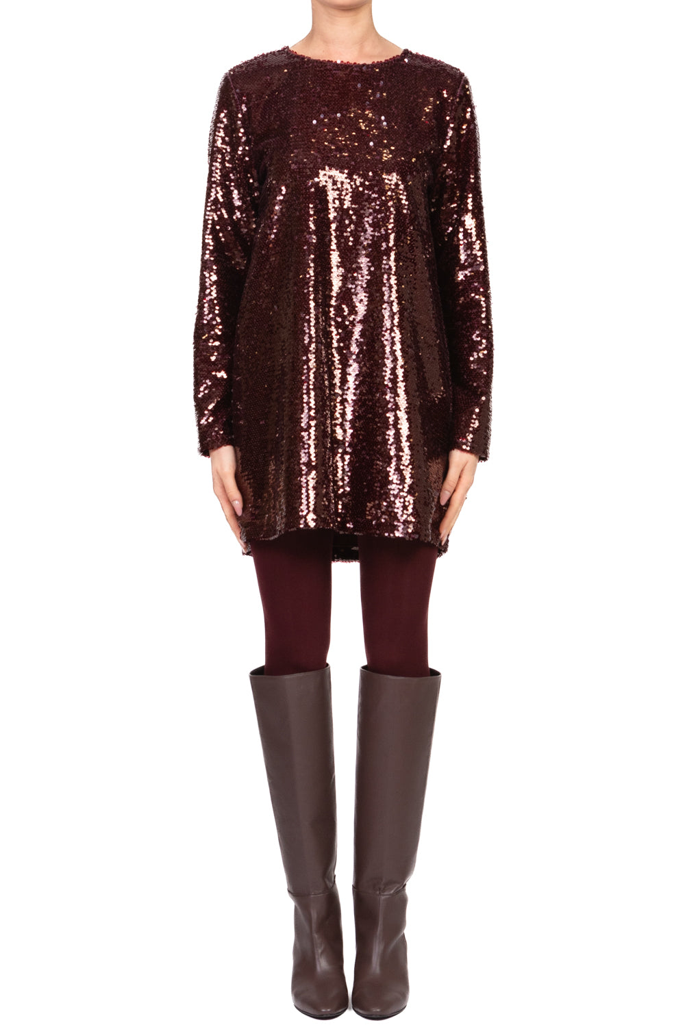 Tensione in - Abito mini paillettes Art. W25AC24