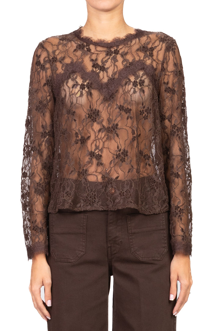 Tensione In - Blusa in pizzo Art. W25CC18