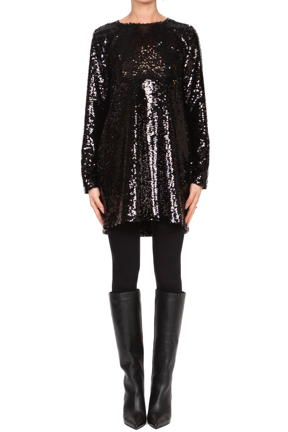 Tensione in - Abito mini paillettes Art. W25AC24