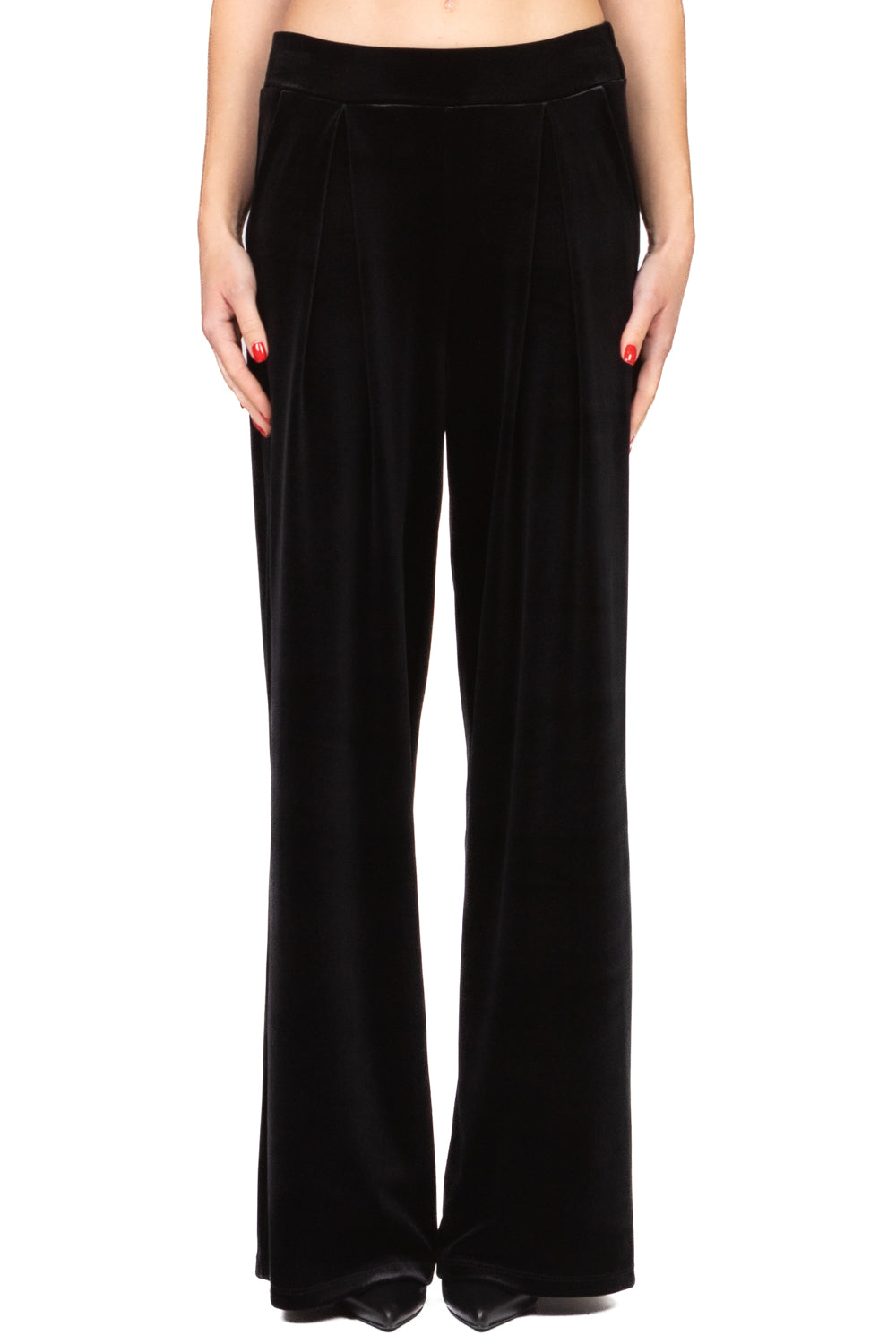 Tensione In - Pantalone palazzo in ciniglia Art. P10050ATAI25