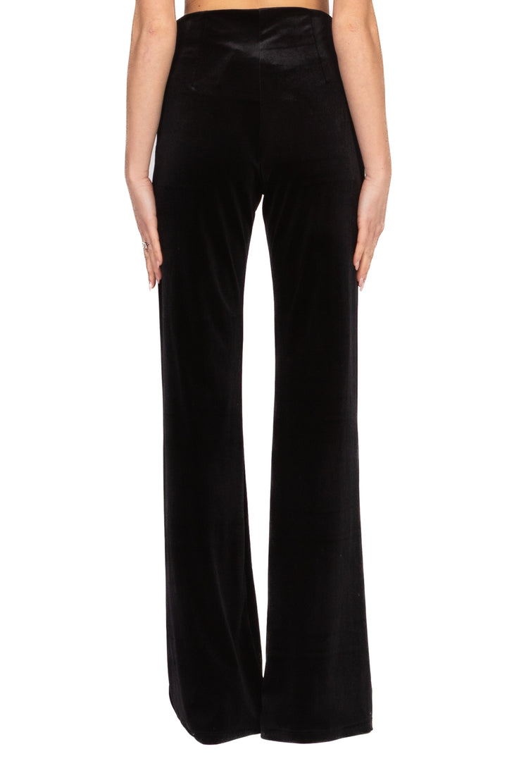 Tensione In - Pantalone zampa in ciniglia Art. 38161