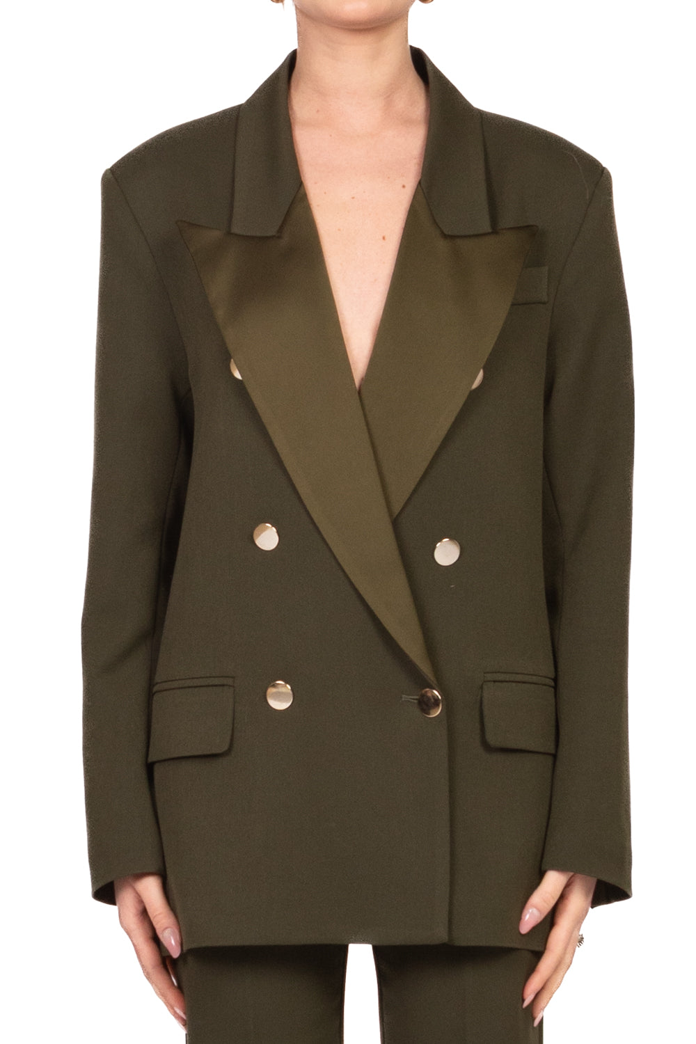 Tensione In - Giacca doppio petto bavero raso Art. 38020