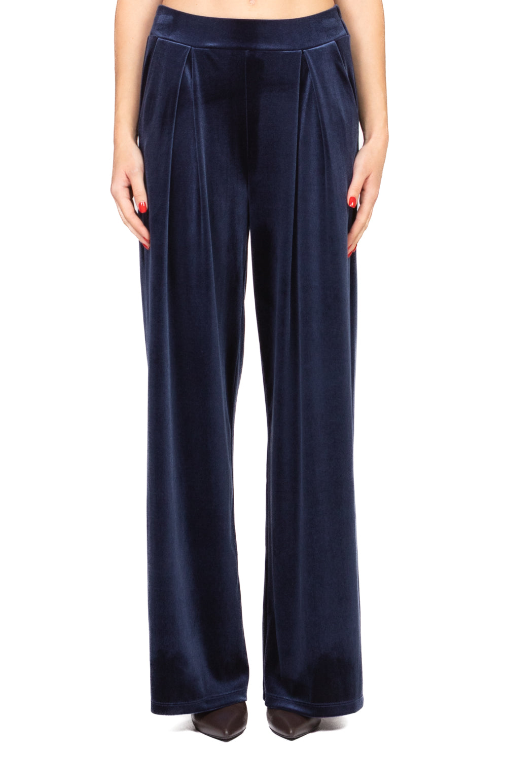 Tensione In - Pantalone palazzo in ciniglia Art. P10050ATAI25