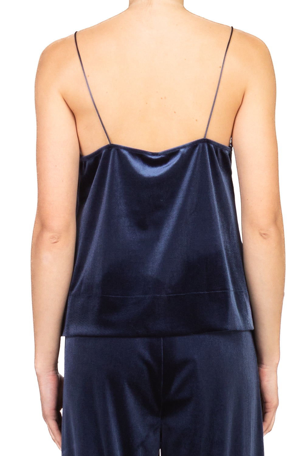 Tensione In - Top in ciniglia con pizzo Art. T50045ATAI25