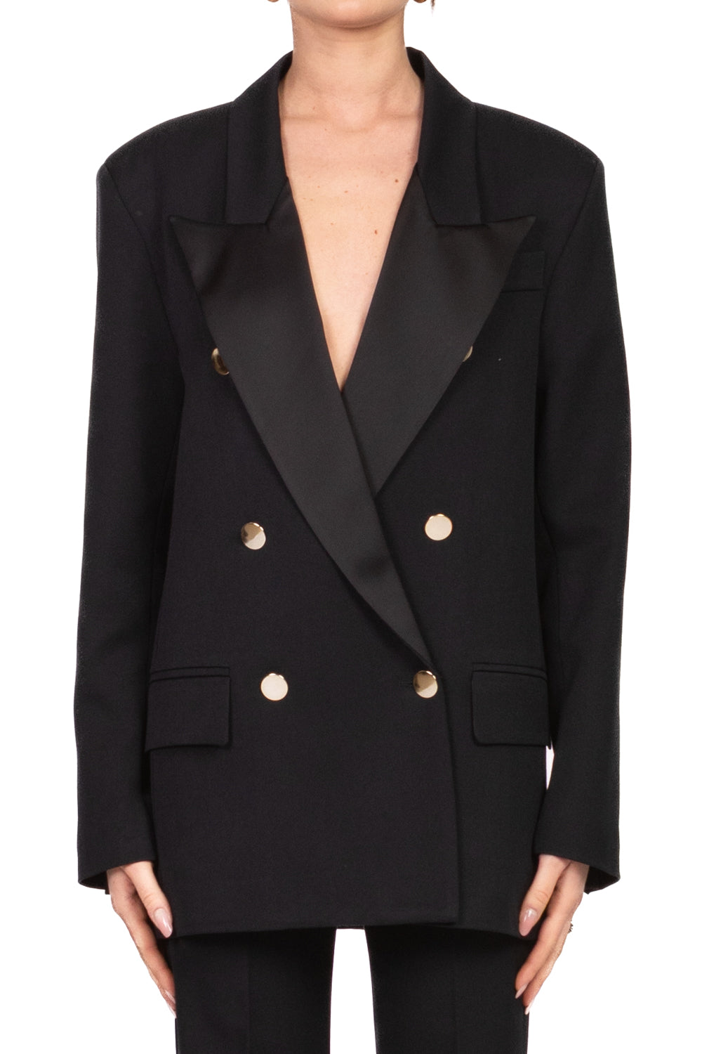 Tensione In - Giacca doppio petto bavero raso Art. 38020