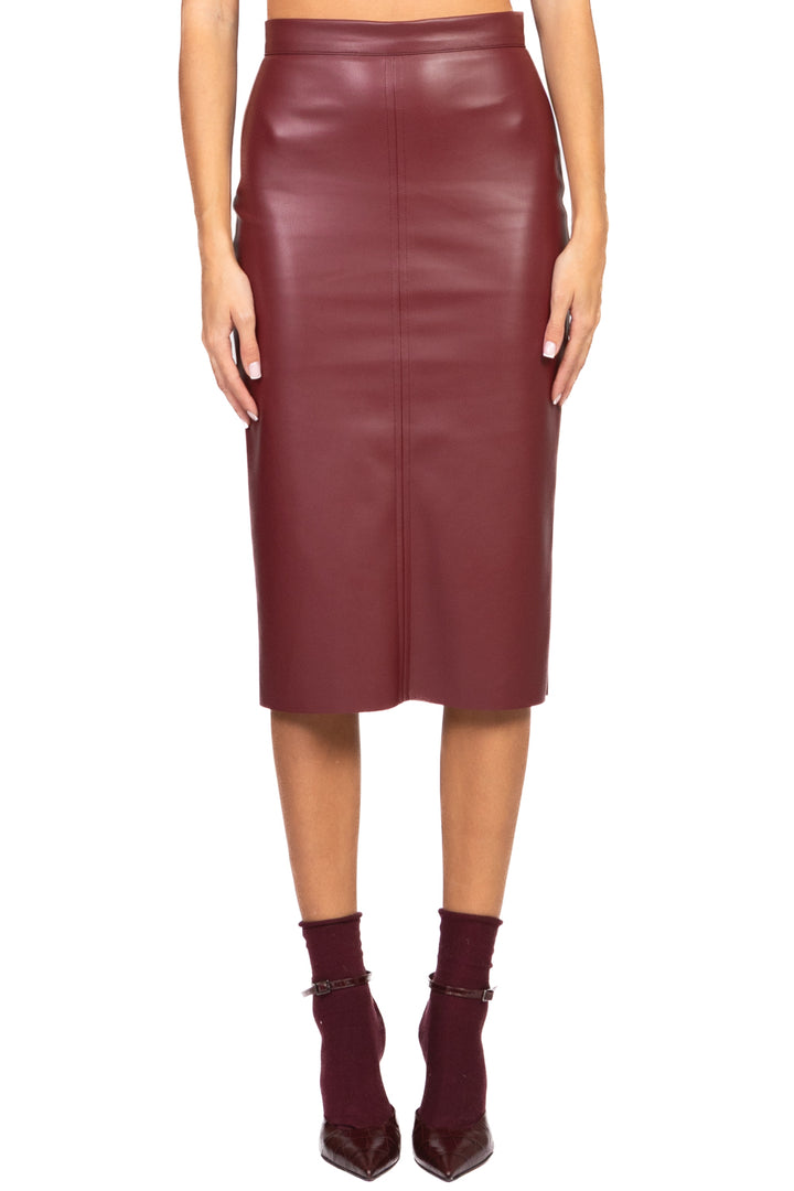 Tensione In - Gonna ecopelle longuette Art. N20087AT