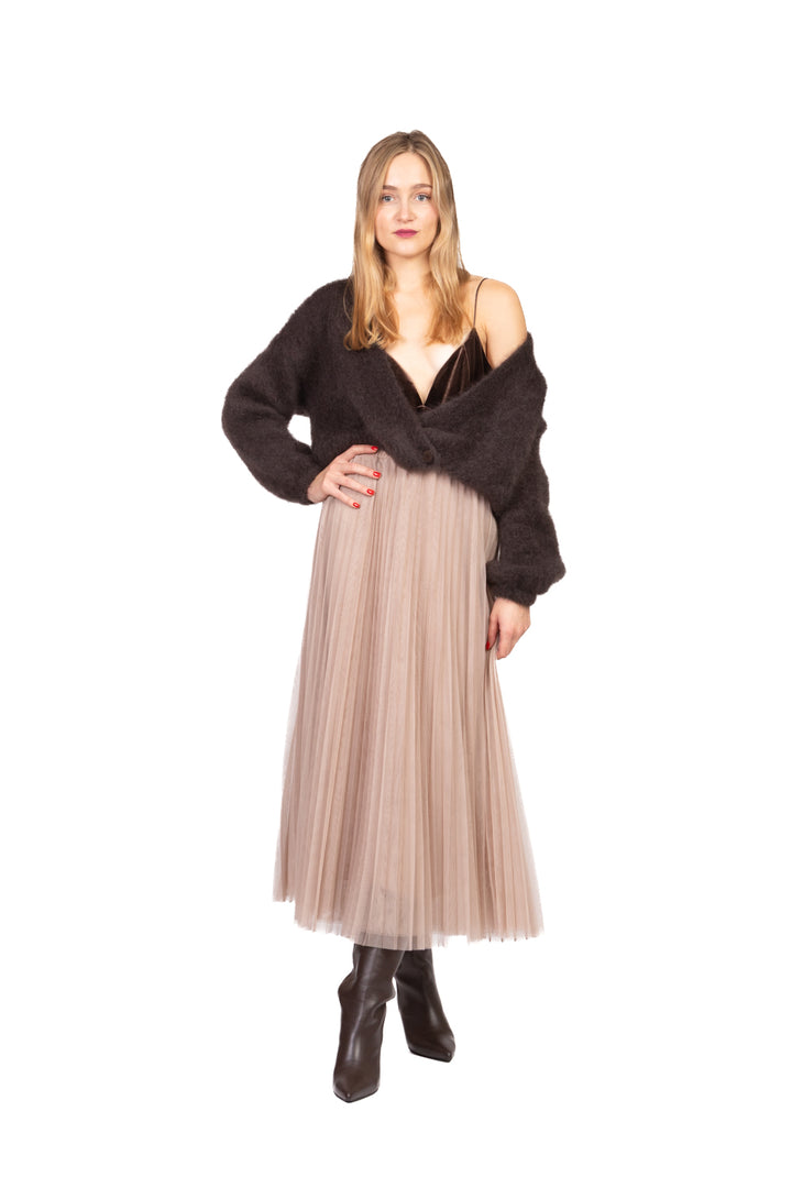 Tensione In - Gonna tulle plissettata Art. N20092AT