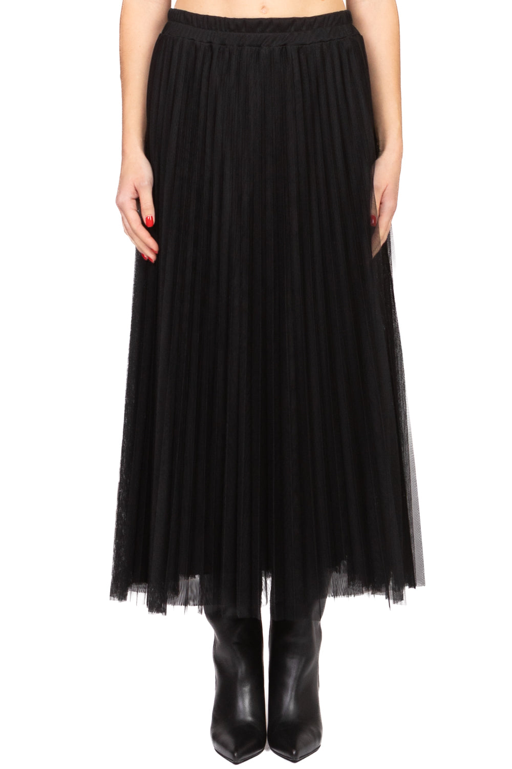 Tensione In - Gonna tulle plissettata Art. N20092AT