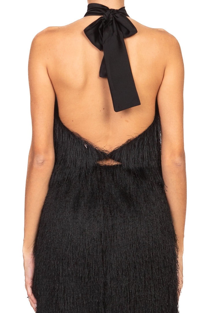 Dixie - Top scollo americano con frange Art. R067Y030