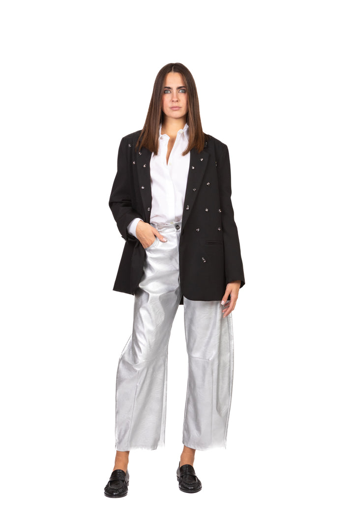 Vicolo - Giacca un petto con applicazioni Art. RF0672