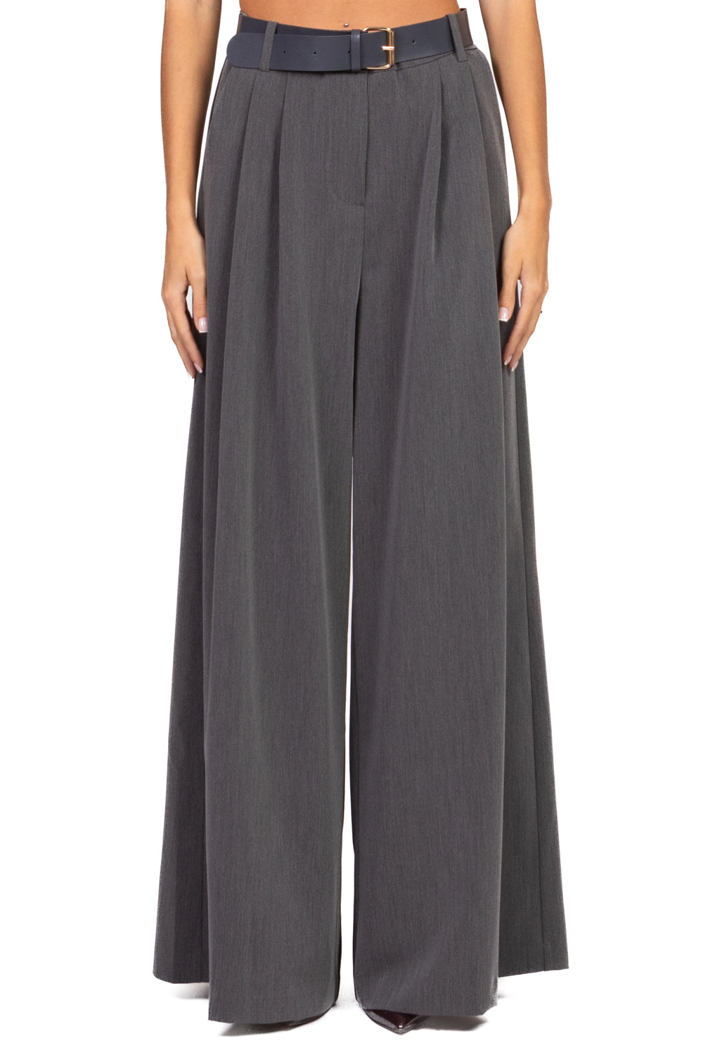 Imperial - Pantalone palazzo ampio con cintura Art. P3U0KICM57