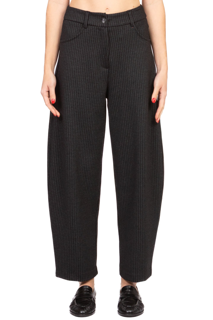 Tensione In - Pantalone balloon gessato Art. 26P1628