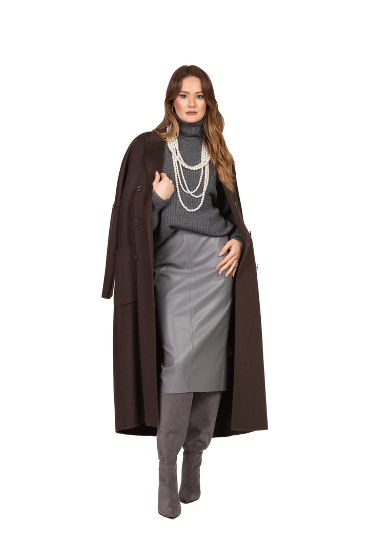 Tensione In - Maglia collo alto manica palloncino Art. W5HMJ46A400AT