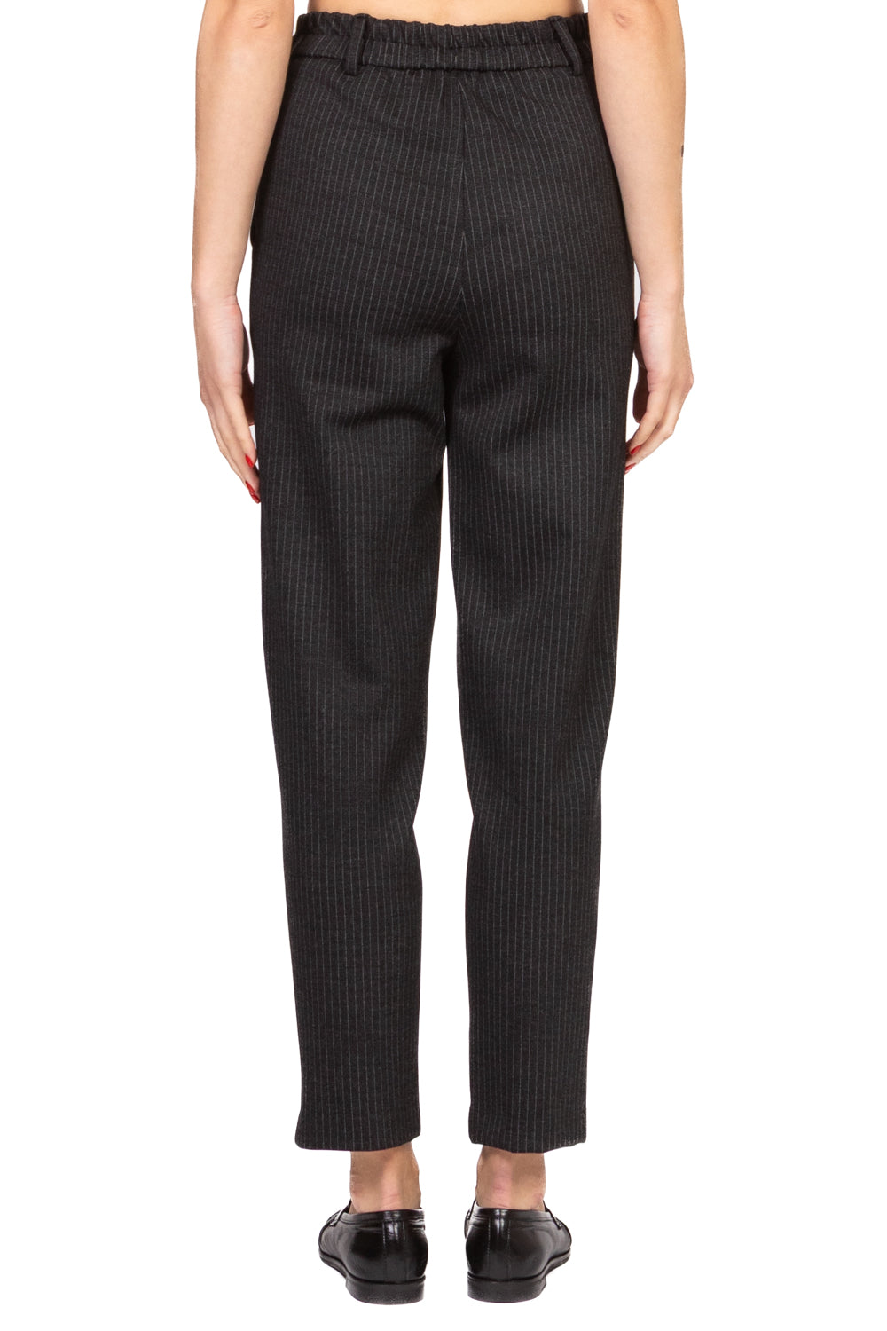 Tensione In - Pantalone sigaretta gessato Art. 26P1625