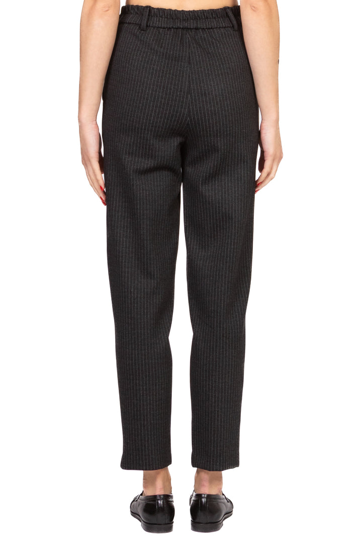 Tensione In - Pantalone sigaretta gessato Art. 26P1625