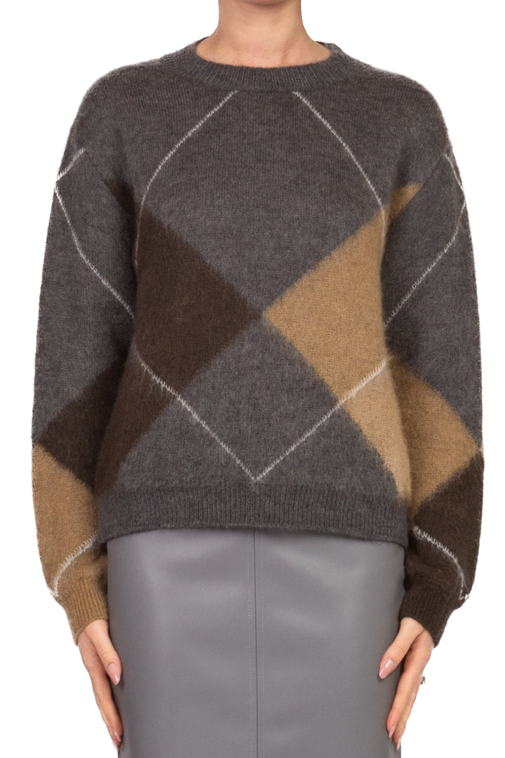 Tensione In - Maglia rombi misto mohair Art. D82028