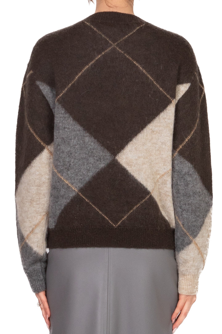 Tensione In - Maglia rombi misto mohair Art. D82028