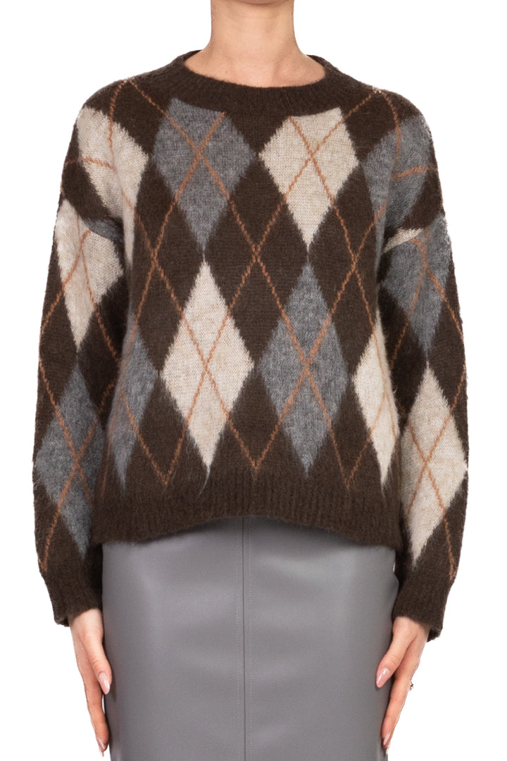 Tensione In - Maglia rombi misto mohair Art. D82048