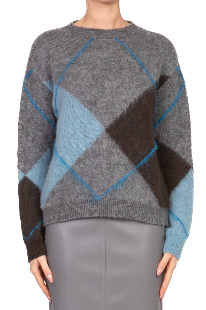 Tensione In - Maglia rombi misto mohair Art. D82028