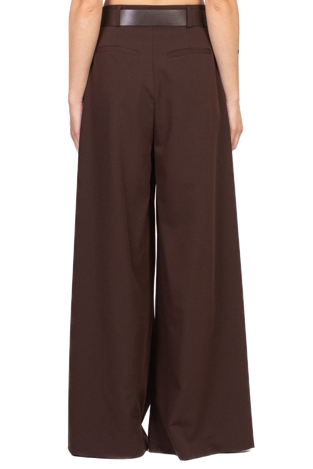 Imperial - Pantalone palazzo ampio con cintura Art. P3U0KICM57