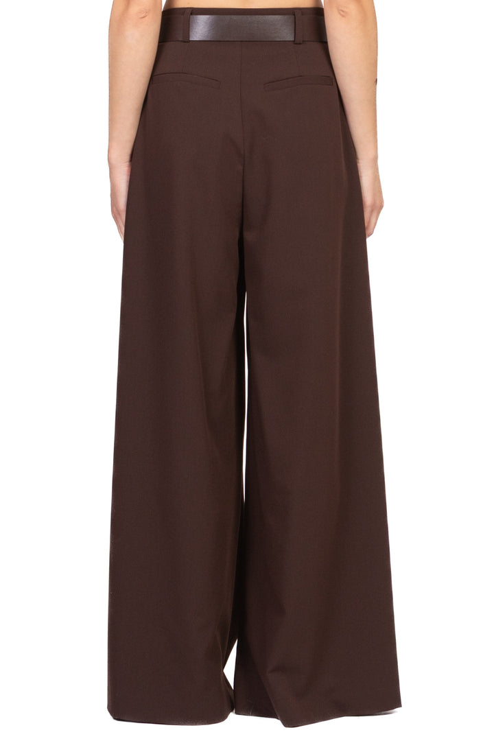 Imperial - Pantalone palazzo ampio con cintura Art. P3U0KICM57