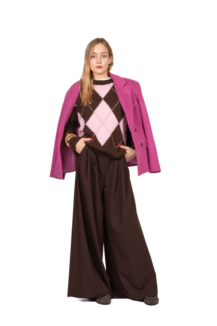 Tensione In - Maglia girocollo rombi Art. W5HMJ78A359