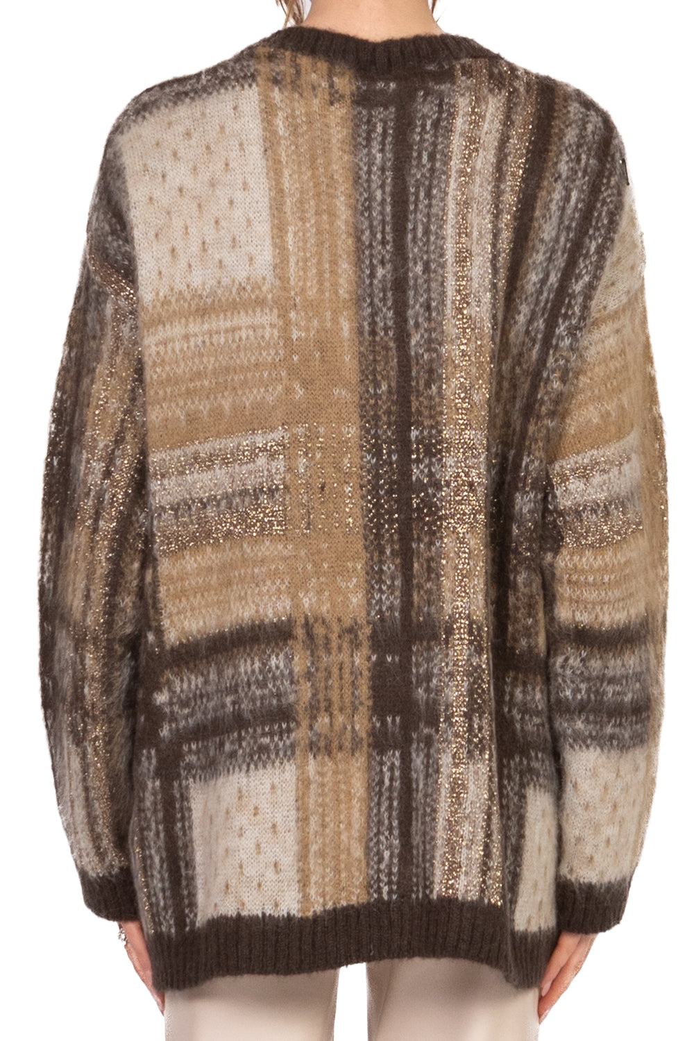 Tensione In - Cardigan fantasia lurex Art. D81308