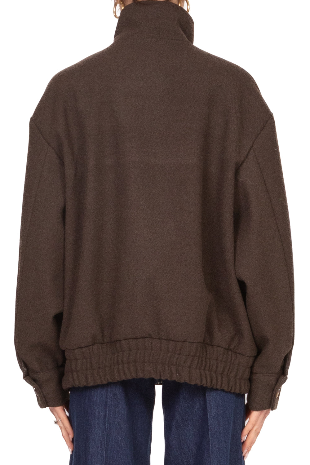 Vicolo - Bomber doppio petto colletto alto Art. TF1175