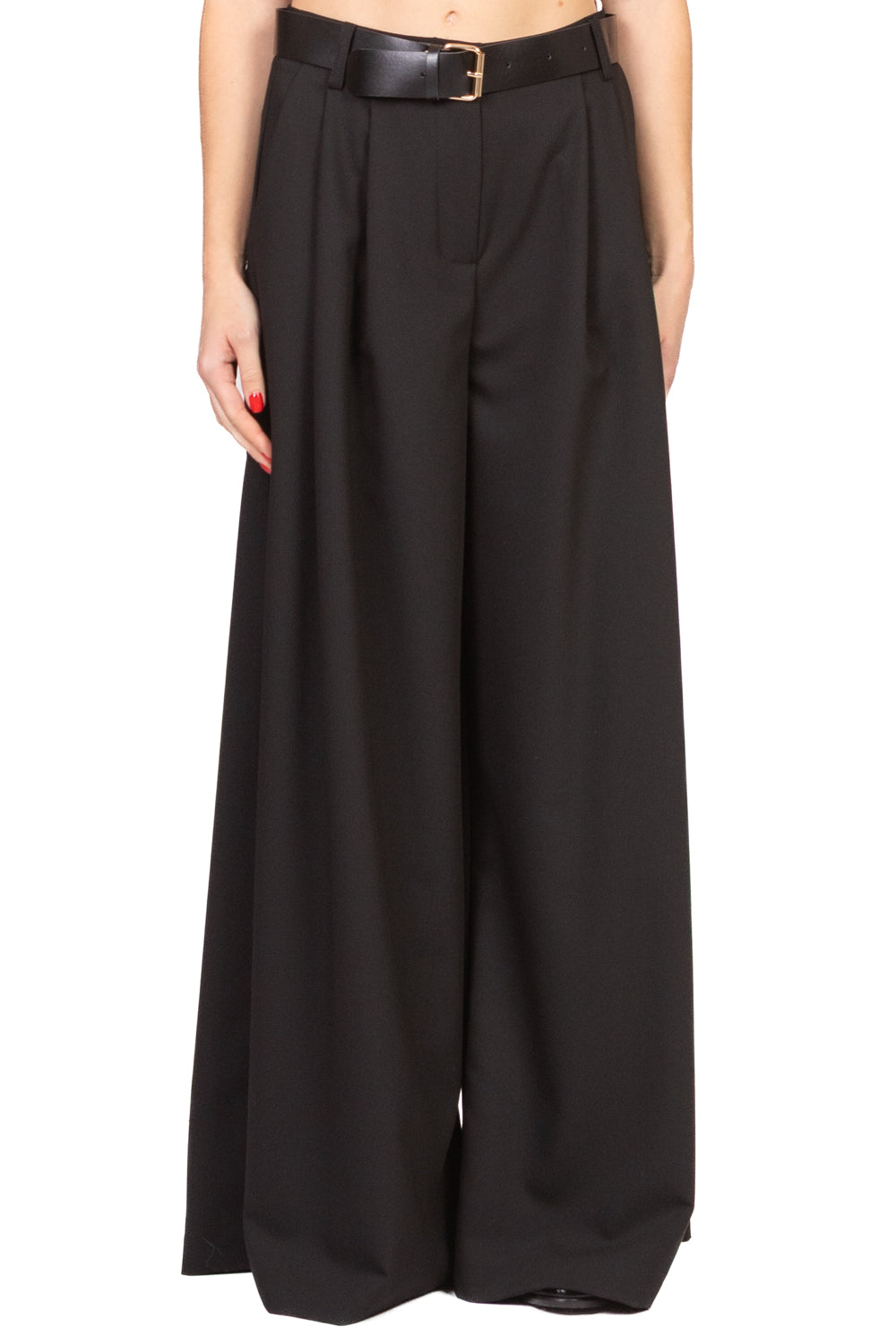 Imperial - Pantalone palazzo ampio con cintura Art. P3U0KICM57