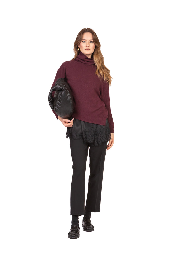 Tensione In - Pantalone sigaretta punto milano Art. 26P1621