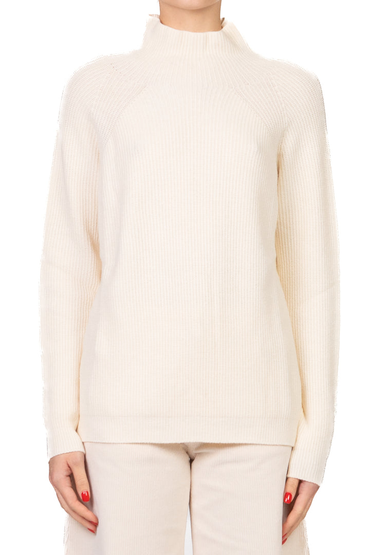 Kontatto - Maglia collo cratere spacco posteriore Art. 3M0850C