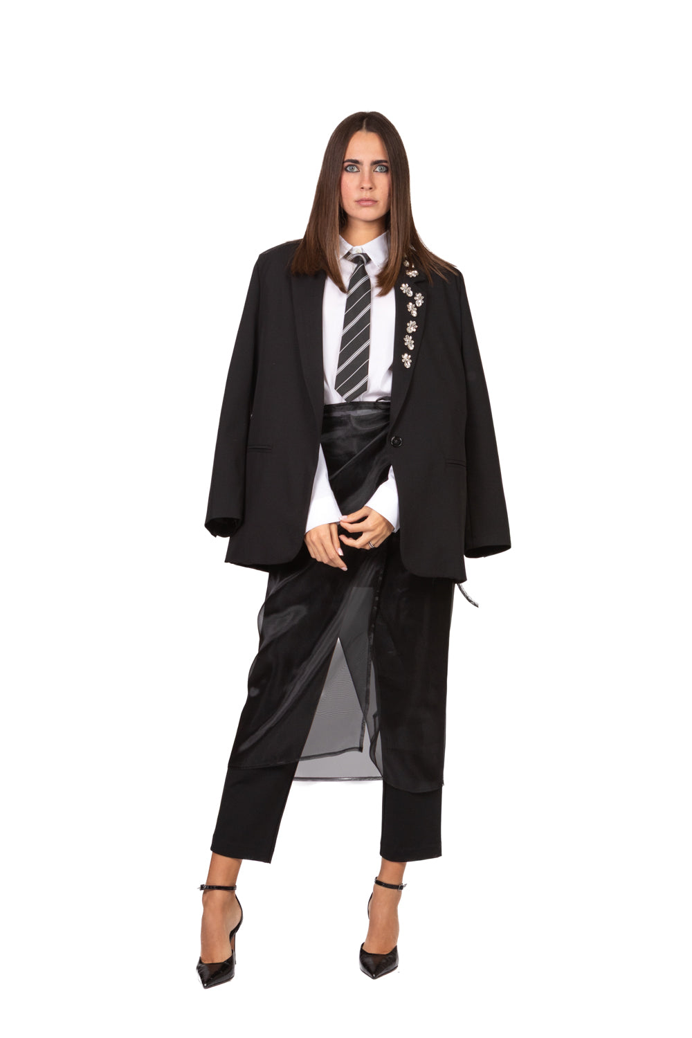 Dixie - Gonna pareo in organza Art. GDENDLP