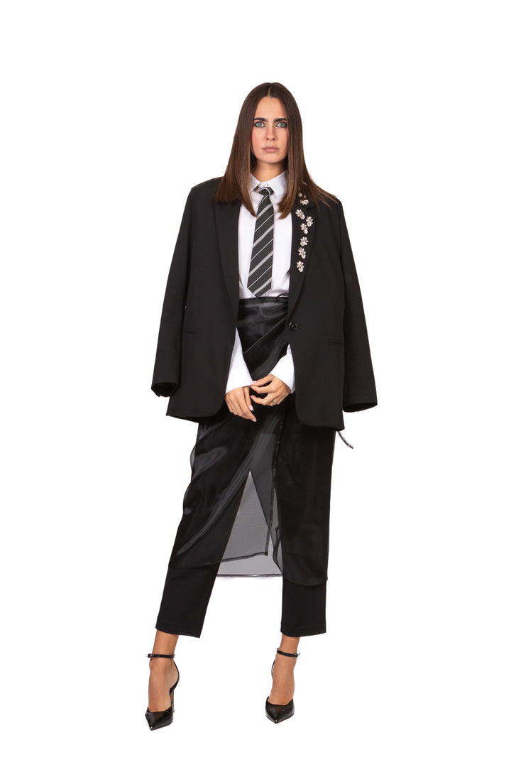 Dixie - Gonna pareo in organza Art. GDENDLP