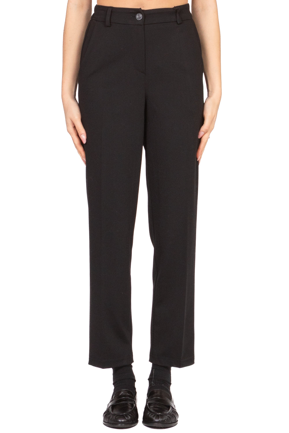 Tensione In - Pantalone sigaretta punto milano Art. 26P1621